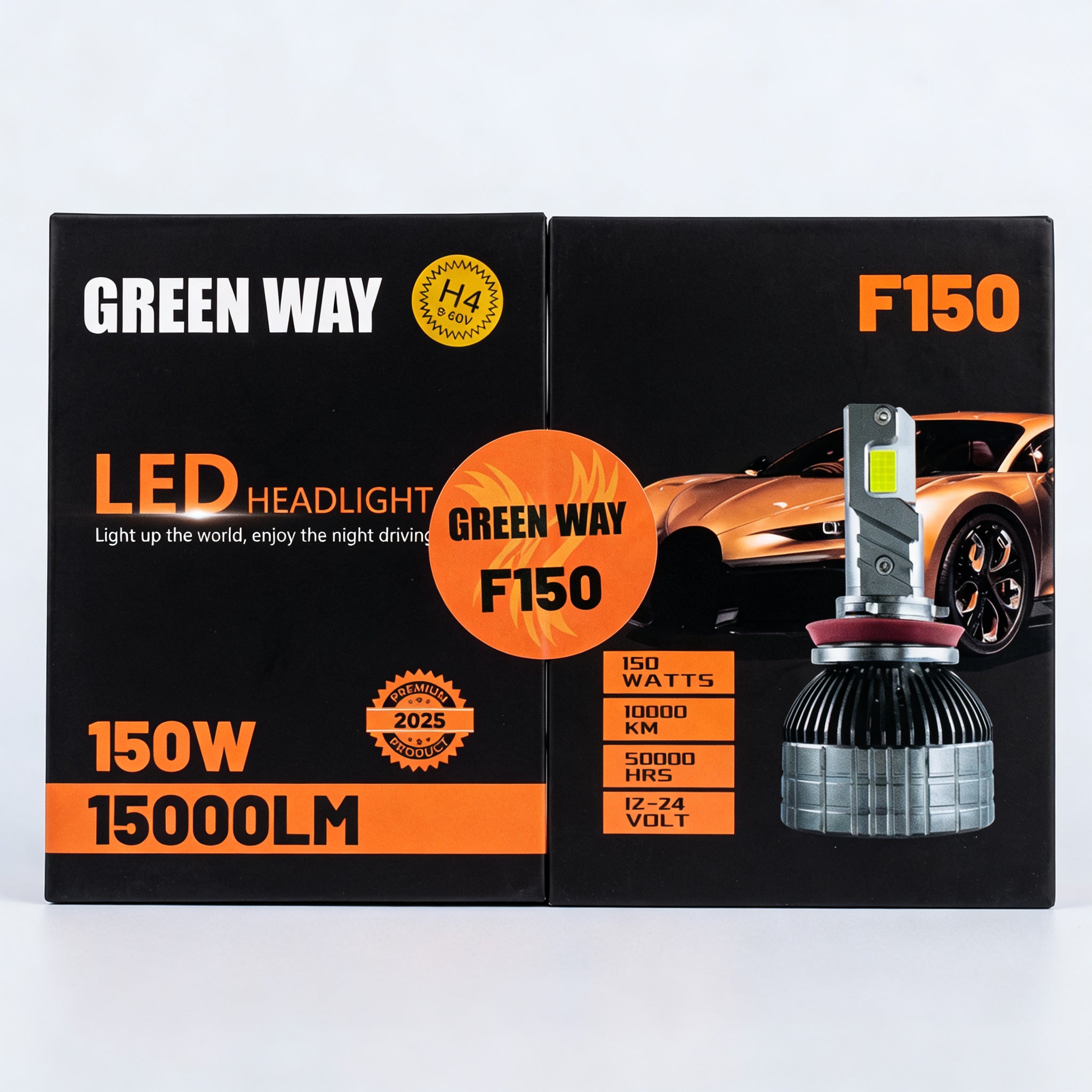 كشافات LED F150 للسيارة – 150W و15000 لومن