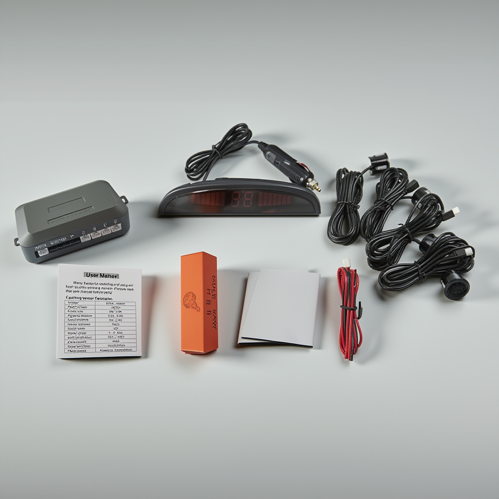 جهاز ركن ذكي للسيارة – 4 حساسات وشاشة رقمية